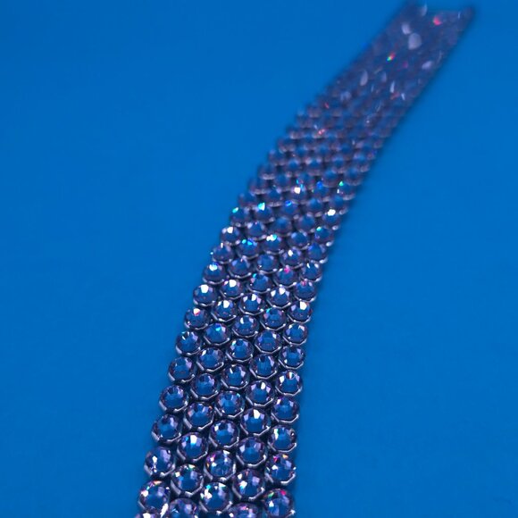 Bracelet embelished with genuine Czech crystals Preciosa. Color Mesmera. - Picture 5 of 8